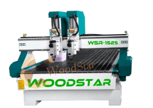 CNC ROUTER | WSR 1325S | Hybrid Double Spindle | 3D Wood Carving Machine